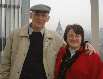 'Simon' and 'Karen' on the London Eye