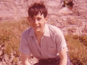 The author aged about 14 again at Salcombe The author aged about 14 again at Salcombe