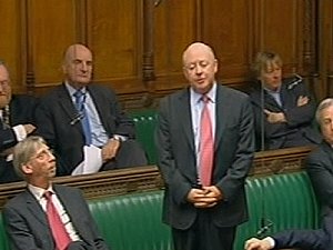 David makes his point on a vote for Lords Reform