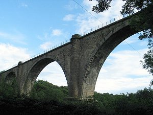Victoria Viaduct on the Leamside line