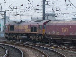 EWS freight train