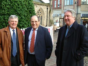 Former MPs Keith Bradley, Gerry and Eric Martlew MP