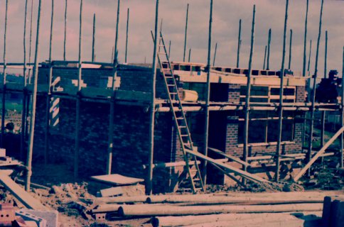 1974 and we move to a new build house - we watched it go up.