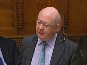 David asking his question on Working Men's Clubs