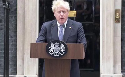 Boris makes resignation announcement