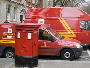 Royal Mail vans