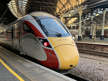 An LNer Azuma at Newcastle