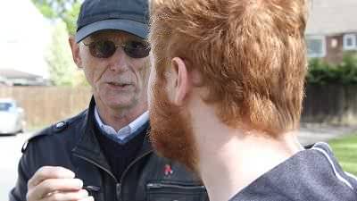 Talking things through with the director