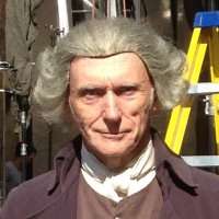 Patrick in a wig, Georgian style